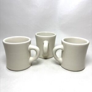 Vintage Victor STAMPED Restaurant Ware Heavy Duty Diner Coffee Mug Cup Set Of 3